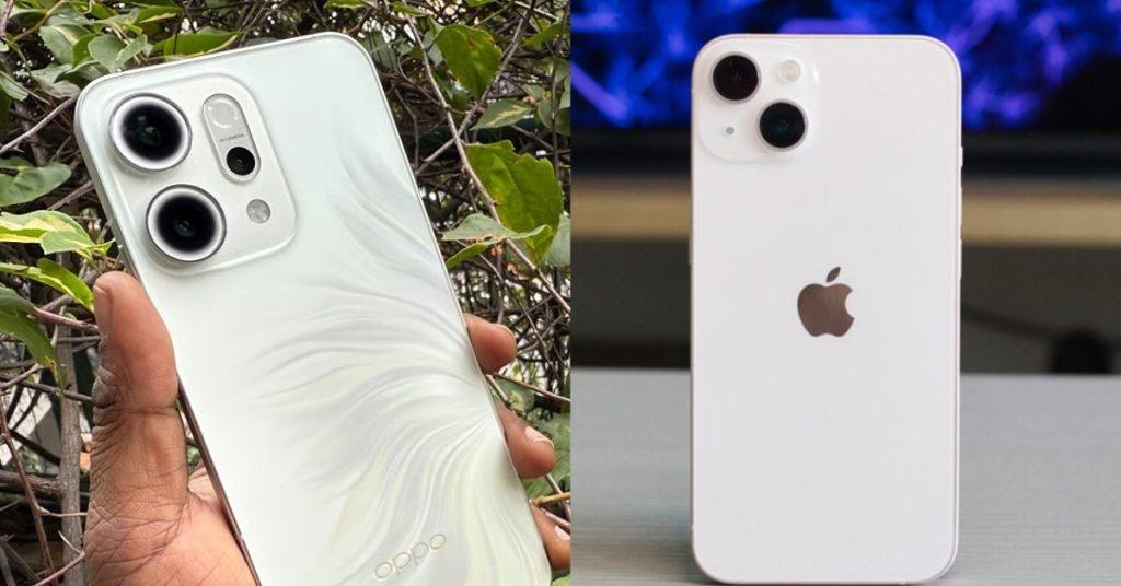 OPPO Reno14 vs iPhone 13 in Punjabi